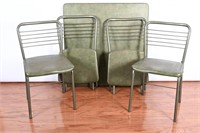 Vintage Cosco Card Table & Chairs