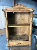 Antique Salesman Sample Pine Hutch Shelf