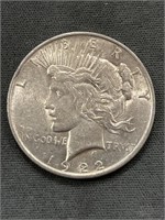 1922 Peace Silver Dollar High Grade