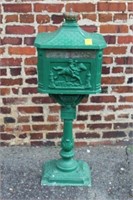 Metal Free Standing 45" Mail Box