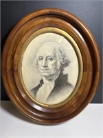 Vintage George Washington Framed Print early