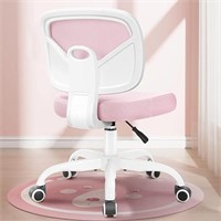 Adjustable Pink Kids Desk Chair