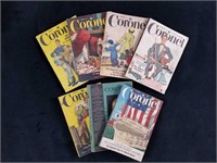 Lot of 7 Vintage Midcentury Coronet Books