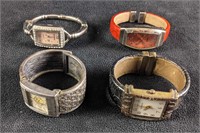 Four Chico's Watches