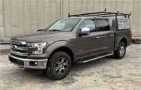 2015 Ford F-150 Utility Pickup Truck - Dash Reads