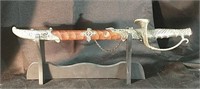 19" Decorative Knife on Stand