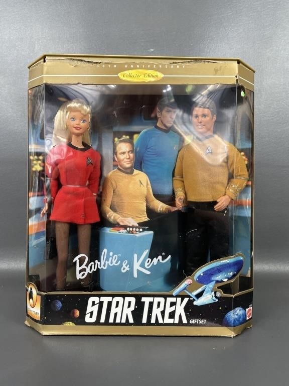 1996 Barbie & Ken Star Trek Gift Set