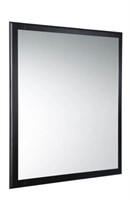 2 New Black vanity mirror 34x30