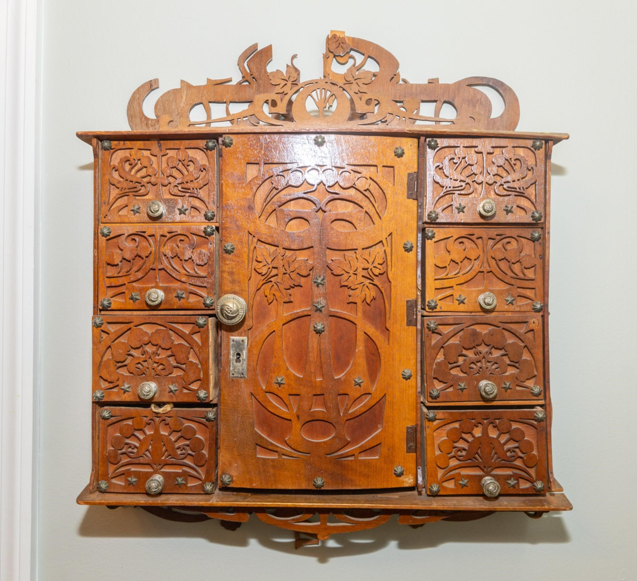 Early 20th century wall cabinet