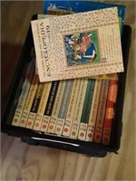 Crate of encyclopedias