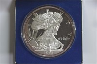 1995 Half Pound 8 ozt Silver Eagle Proof w/