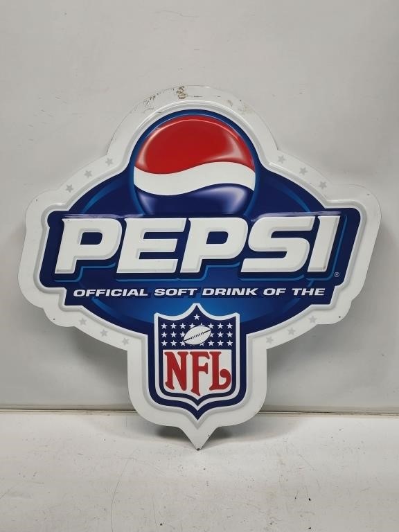 Pepsi NFL Advertising Sign