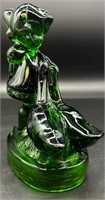 Antique Emerald Hummel Goose Girl