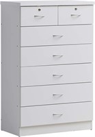 HODEDAH 7 Drawer Wood Dresser