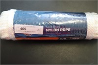 Solid Braid Tie-Down Nylon Rope 3/8" 100 ft