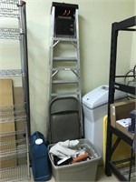 6 Ft Metal Ladder, Painting Supplies & More