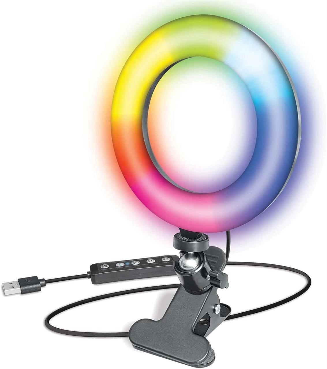 Bower WA-RGB6CLIP 6-in. Clip-On Ring Light