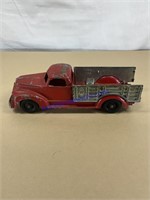Vtg Hubley Kiddie Toy #460 Truck Diecast Red