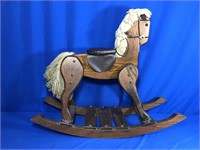 ROCKING HORSE #2 - CHILDS SOLID WOOD