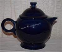 (S1) Cobalt Blue Fiesta Ware Teapot