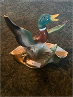 Mallard duck, ceramic Lane