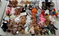 42 Ty beanie babies with tags