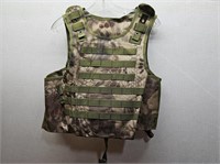 CAMO Bullet Holding VEST Velcors On #Adult Size