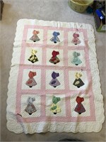 Sunbonnet Sue Blanket