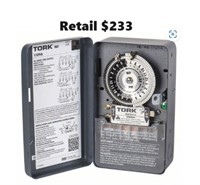 TORK Electromechanical Timer: 22 hr Nominal Max