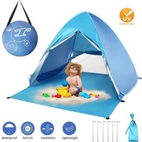 WF6522  HTB Beach Tent 2-3 Person Anti-UV Pop Up