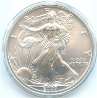 2007-W U.S. Silver Eagle