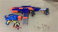 2 Nerf guns with bullets