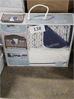 4pc summer crib bedding set