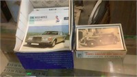 (2) Boxes Of Classic Car History & Info Cards