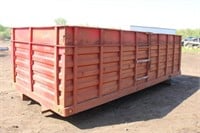 Truck Grain Box w/ Hoist, 17Ft-6"x 7Ft-6"