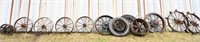 ASSORTED STEEL WHEELS & RIMS