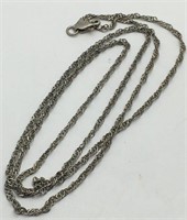 Sterling Silver Italian Necklace