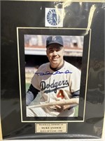 5x7 MLB color signed Duke Snyder autographed