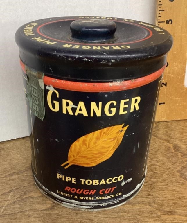 Granger pipe tobacco tin