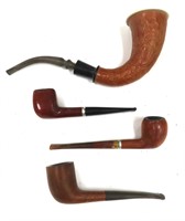 (4) Vintage Smoking Pipes