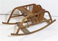 Antique Baby Tender Rocker by Happy