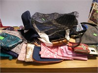 LOT OF PURSES & MISC. ITEMS