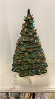 19" ceramic Christmas tree