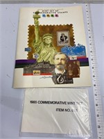 Mint series of Commemorative Stamps 1985 with