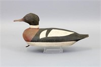 Early Red-Breasted Merganser Duck Decoy by