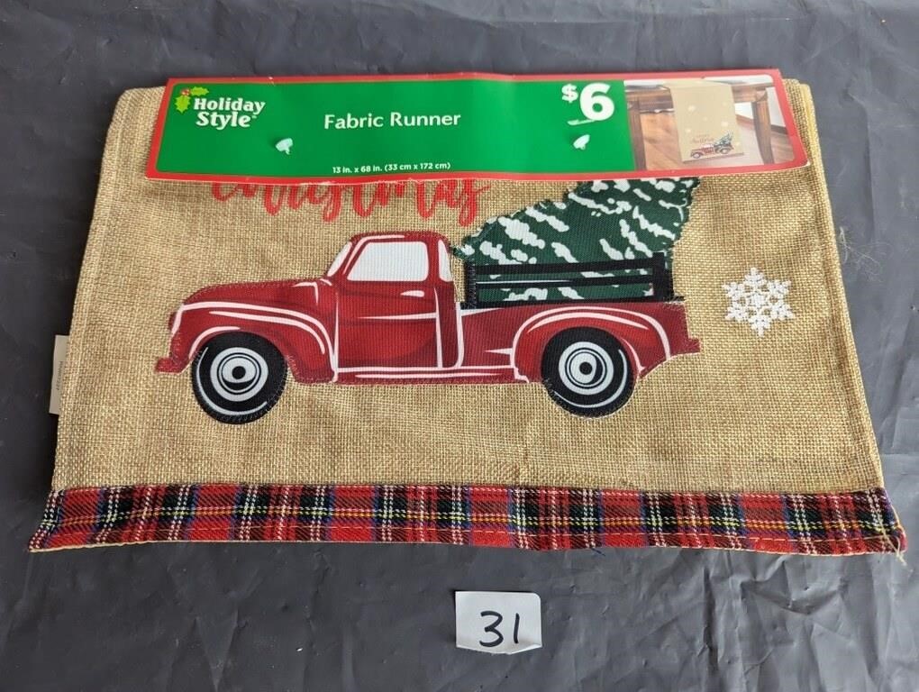 Holiday Fabric Runner