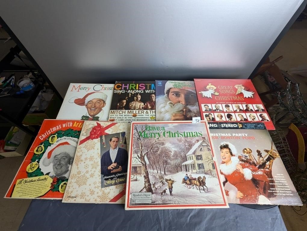 Various Lot of Vinyl Christmas Albums