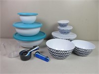 Melamine & Plastic Mixing/Storage Bowl Sets