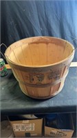 Wooden fruit basket