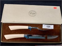 Vintage Carvel Hall carving set